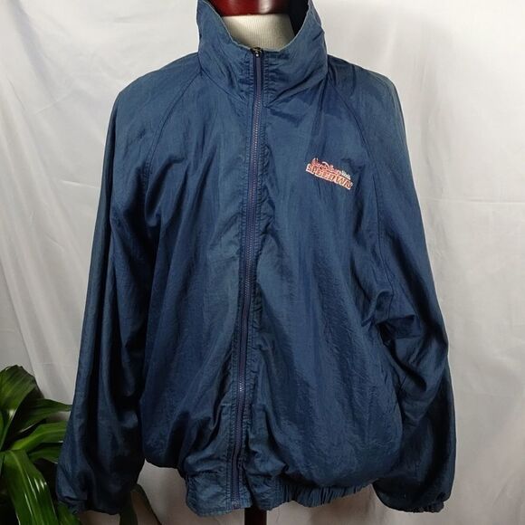 Walt Disney World Speedway Blue Windbreaker - Picture 1 of 8